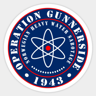 Operation Gunnerside Sticker